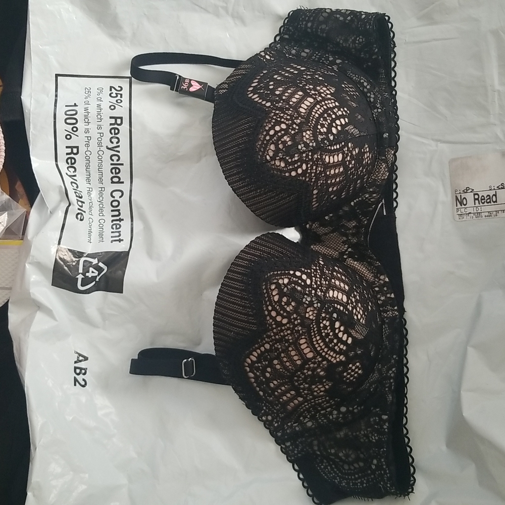 BNWT Victoria's Secret Dream Angels Lined Demi Bra sz 36B